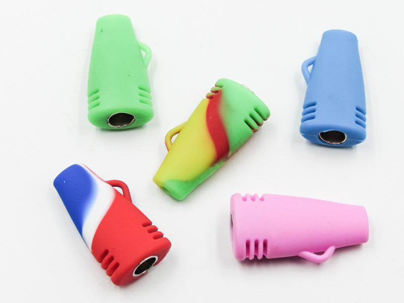 2" Silicone Chillum Pendant