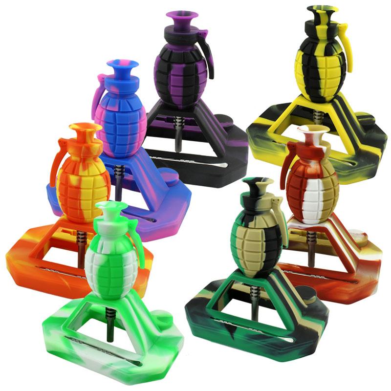 6" Grenade Silicone Nectar Collector