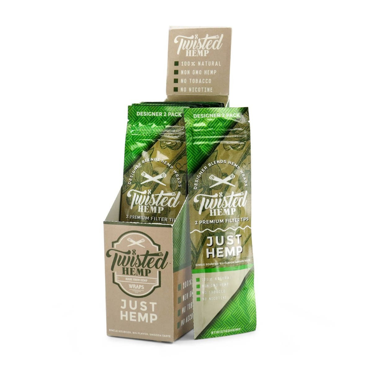 Twisted Premium Hemp Wrap Just Hemp