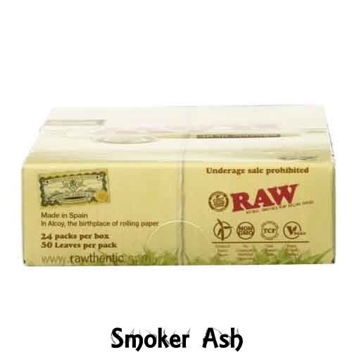 Raw 1.25 (1 1/4) Classic Cigarette Rolling Paper Full Box 24 pk~Factory  Sealed