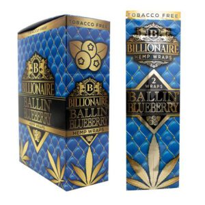 Billionaire Hemp Wraps Ballin Blueberry