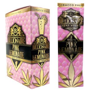 Billionaire Hemp Wraps Pink Lemonade Flavor