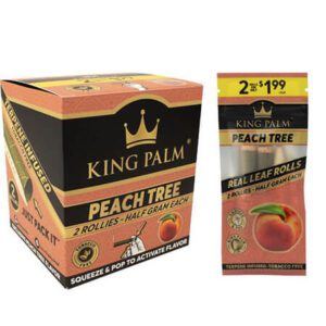 King Palm Peach Tree