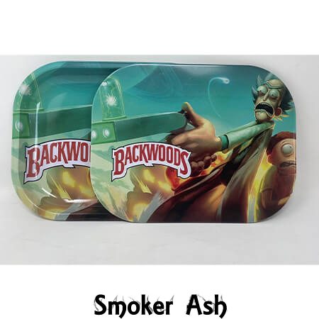 Rick and Morty Backwood rolling Tray – Ready Set Smoke