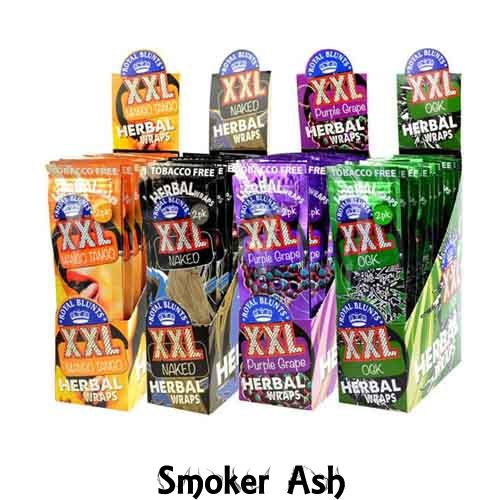 Royal Blunts XXL Hemp Wraps 7 Flavors SmokerAsh