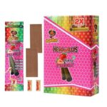 Honeypuff Rolling Papers with tips of Strawberry Flavored